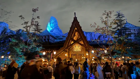 魅惑のフローズン夜景