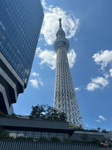 天空に伸びる白き巨塔