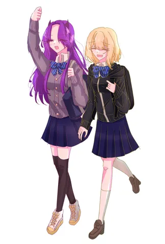 友情と色彩のハーモニー