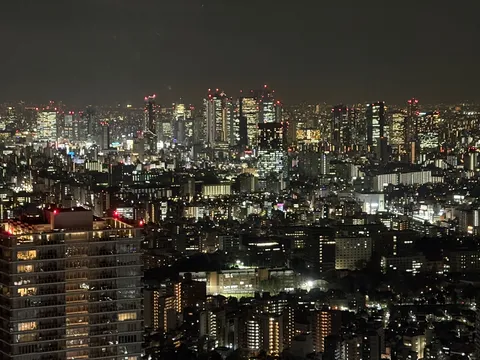 眠らない街の光