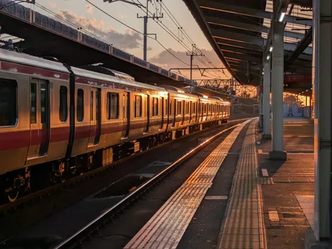 夕方の京葉線
