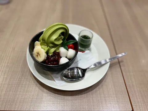 抹茶と和菓子の癒やしタイム
