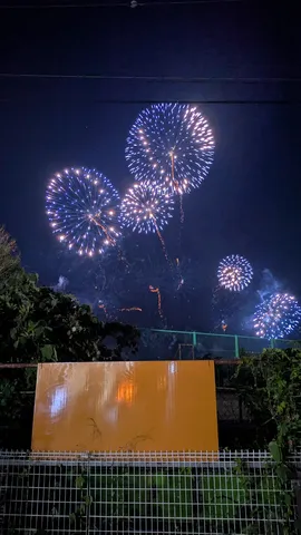 夜空に咲く、光の花火