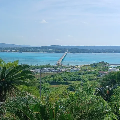 潮風と碧い海、橋が繋ぐ絶景