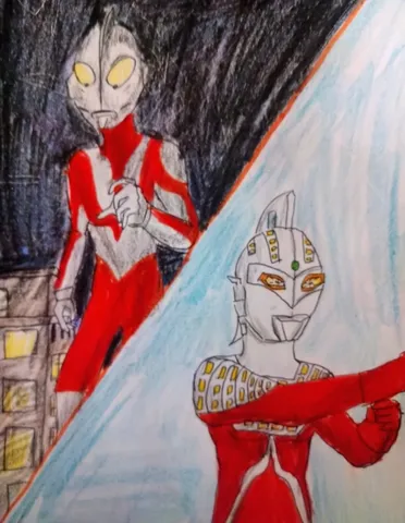 初代ウルトラマンとウルトラセブン