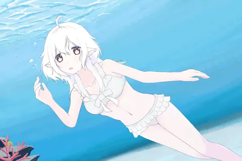 水中の透明な瞬間