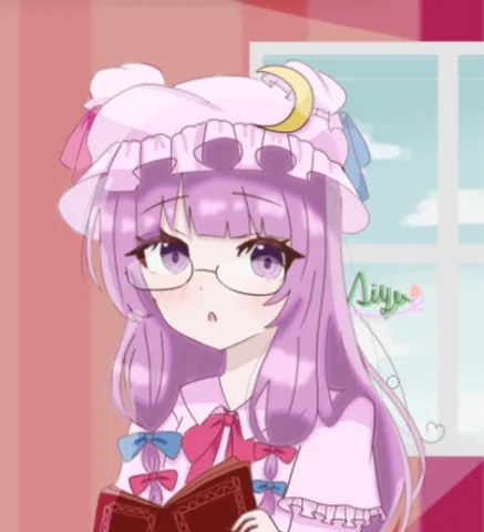 紫の髪と月の魔法