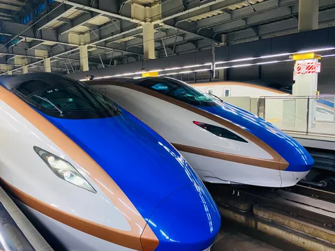 未来への出発点、新幹線