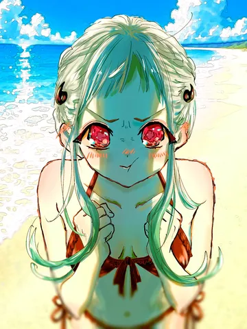 海辺に現れた夏の幻