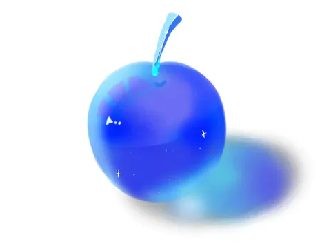 ぷるぷるブルーベリーの艶めき