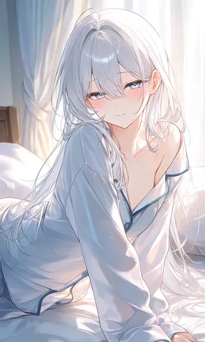 朝の光に包まれて