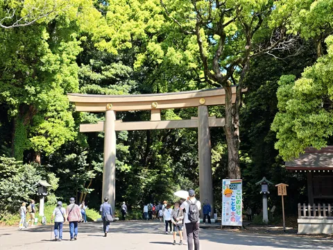 杜の入口、神聖な門