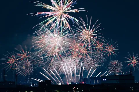 夜空を埋め尽くす光の祝祭