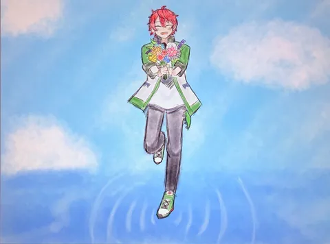 空と花束、そして透明感