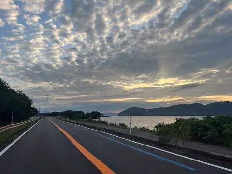 潮風と光の道の記憶