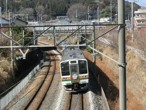 上から失礼！電車参上