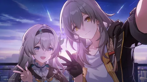 きらめく夜空と笑顔の瞬間