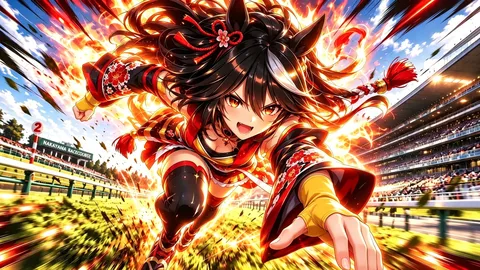 炎を駆ける一瞬