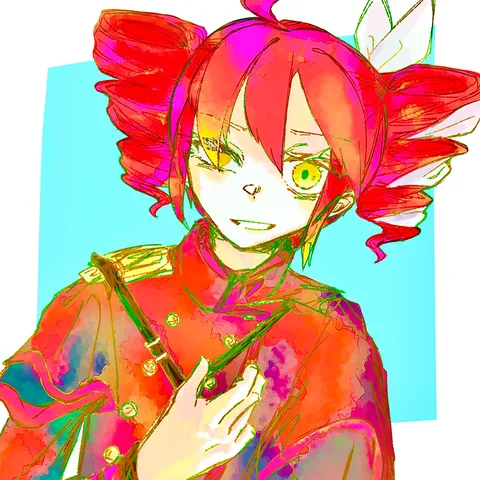 鮮やかな色彩と表情