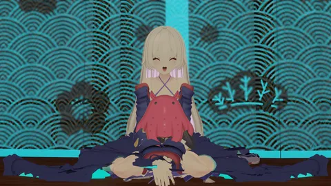 不思議な空間に現れた、幻想的な少女
