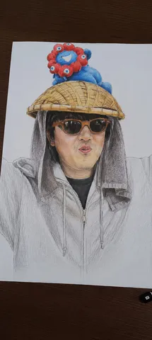 麦わら帽子のキャラ被り