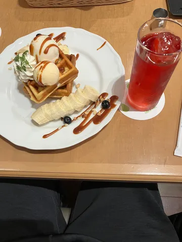 甘美な午後のワッフルタイム