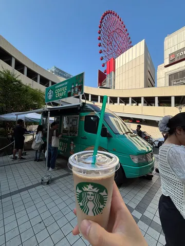 青空とコーヒー、彩る都市の風景