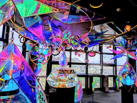 ギラギラ輝く金魚の楽園