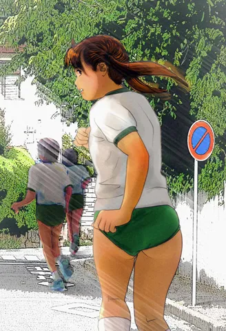 駆け抜ける風と少女たち