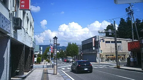 夏の日の街角スナップ