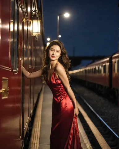 夜汽車を待つ、華麗なる赤
