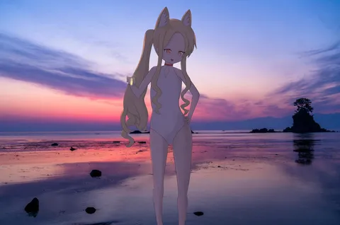 夕映えに立つ物語