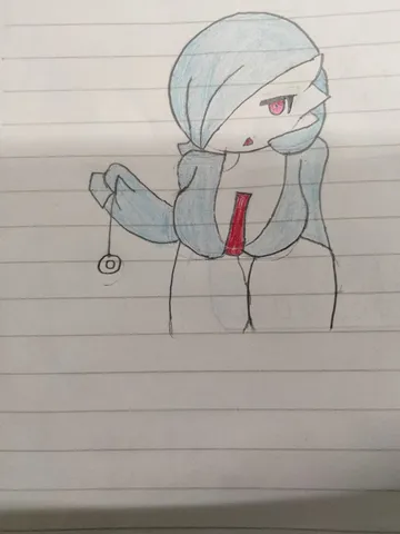 僕が描いた盛るペコサーナイトの色違い♥
