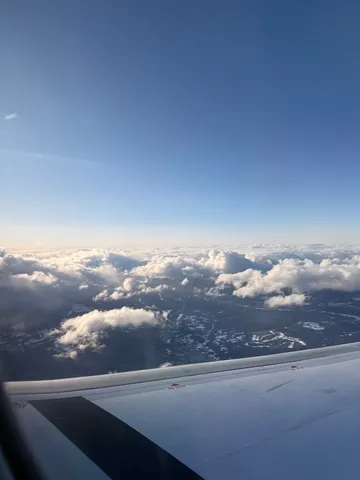 雲海と雪の絶景