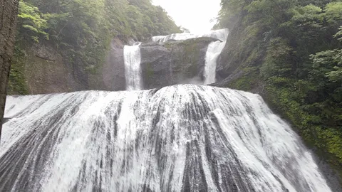 緑に抱かれる悠久の瀑布