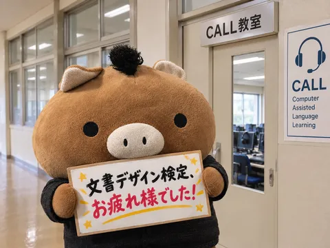 教室に潜む癒しのぬいぐるみ