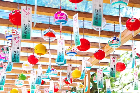風鈴が描く夏の彩り