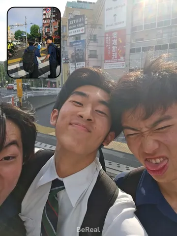 仲良しな日常の一コマ