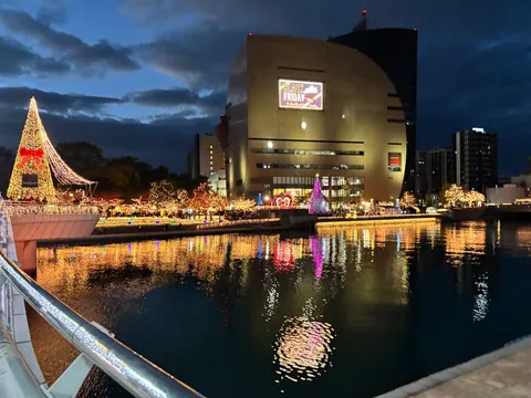 煌めく水辺のクリスマスナイト