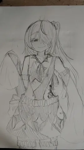 幻想的な少女のポートレート