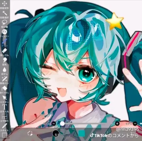 きらめく瞳と創造の瞬き