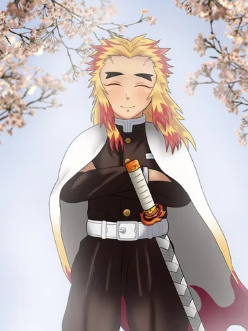 桜の下、穏やかな微笑み
