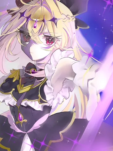 きらめく魔法、その眼差し