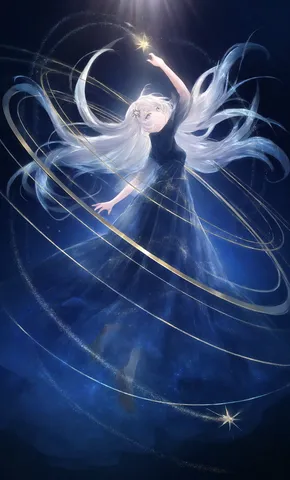 星を操る青い衣の舞