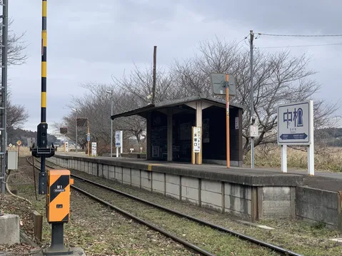 閑静なローカル線の駅