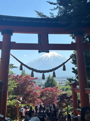 富士山in鳥居