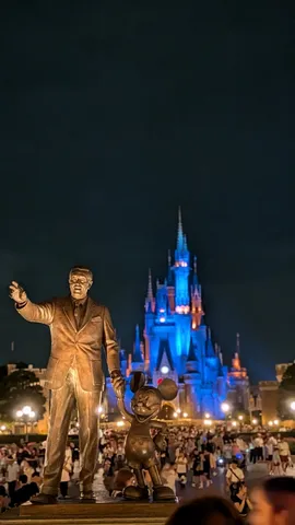 魔法の夜、王様とミッキー