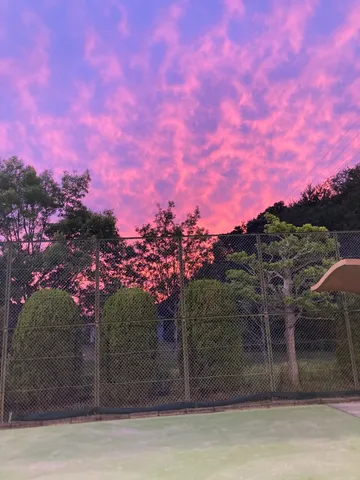 夕焼け空のキャンバス