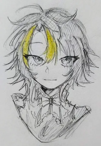 躍動感あふれるアニメ風イラスト
