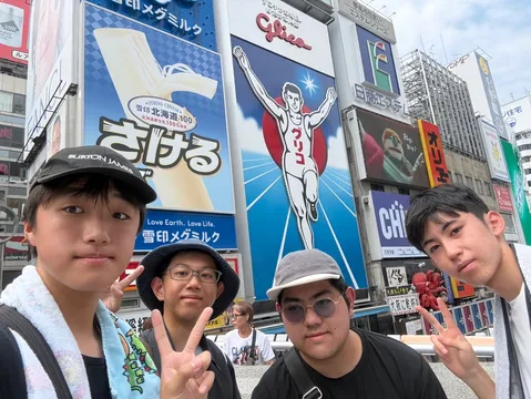 街のシンボルと楽しむひととき